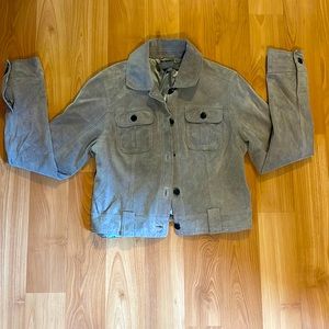 Proenza Schouler For Target Cropped Leather Jacket